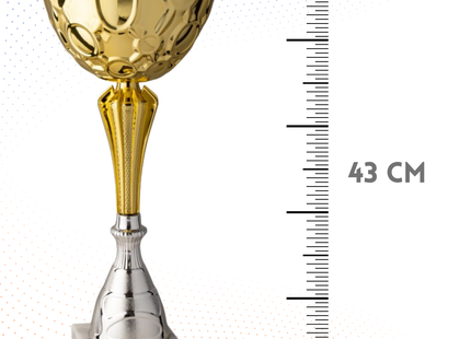 Coppa da 43 cm con base in marmo | Cod. 9.221G
