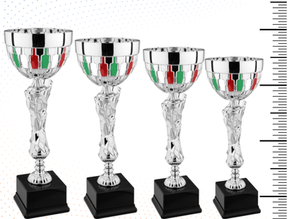Set 4 Coppe da 47 - 44 - 42 - 40 cm | Cod. 8.679