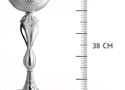 Coppa da 38 cm con base in marmo | Cod. 10.053S