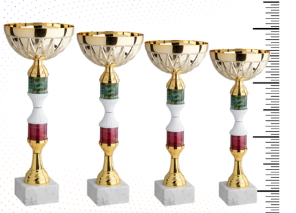 Set 4 Coppe da 39 - 36 - 34 - 31 cm | Cod. 12.049G