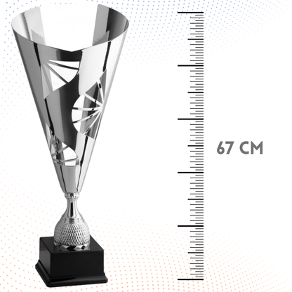Trofeo in metallo da 67 cm, peso da 3,8 Kg | Cod. 1.032