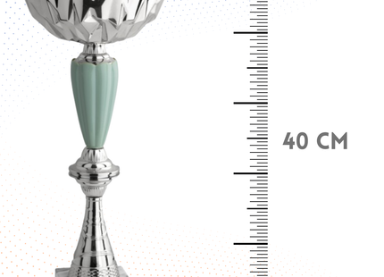 Coppa da 40 cm con base in marmo | Cod. 11.031S