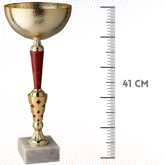 Coppa da 41 cm con base in marmo | Cod. 11.151G