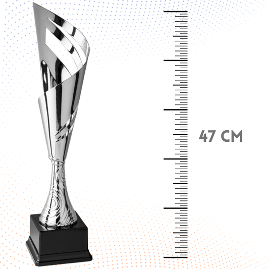 Trofeo in metallo da 47 cm, peso da 1,1 Kg | Cod. 4.392