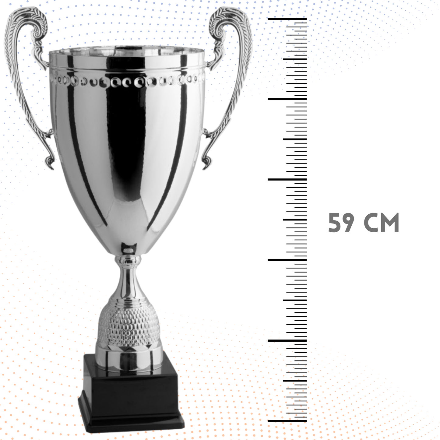 Trofeo con manici da 59 cm, peso da 2,8 Kg | Cod. 1.162