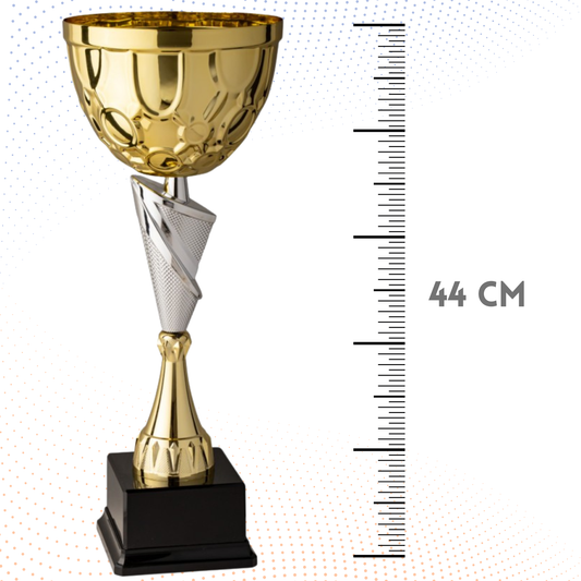 Coppa da 44 cm colore oro | Cod. 8.031G