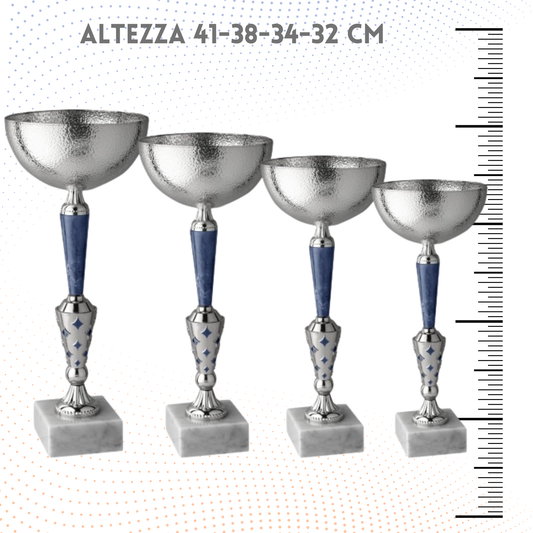 Set 4 Coppe da 41 - 38 - 34 - 32 cm | Cod. 1.159S