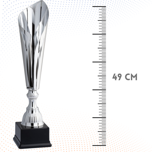 Trofeo in metallo da 49 cm, peso da 1,1 Kg | Cod. 4.103
