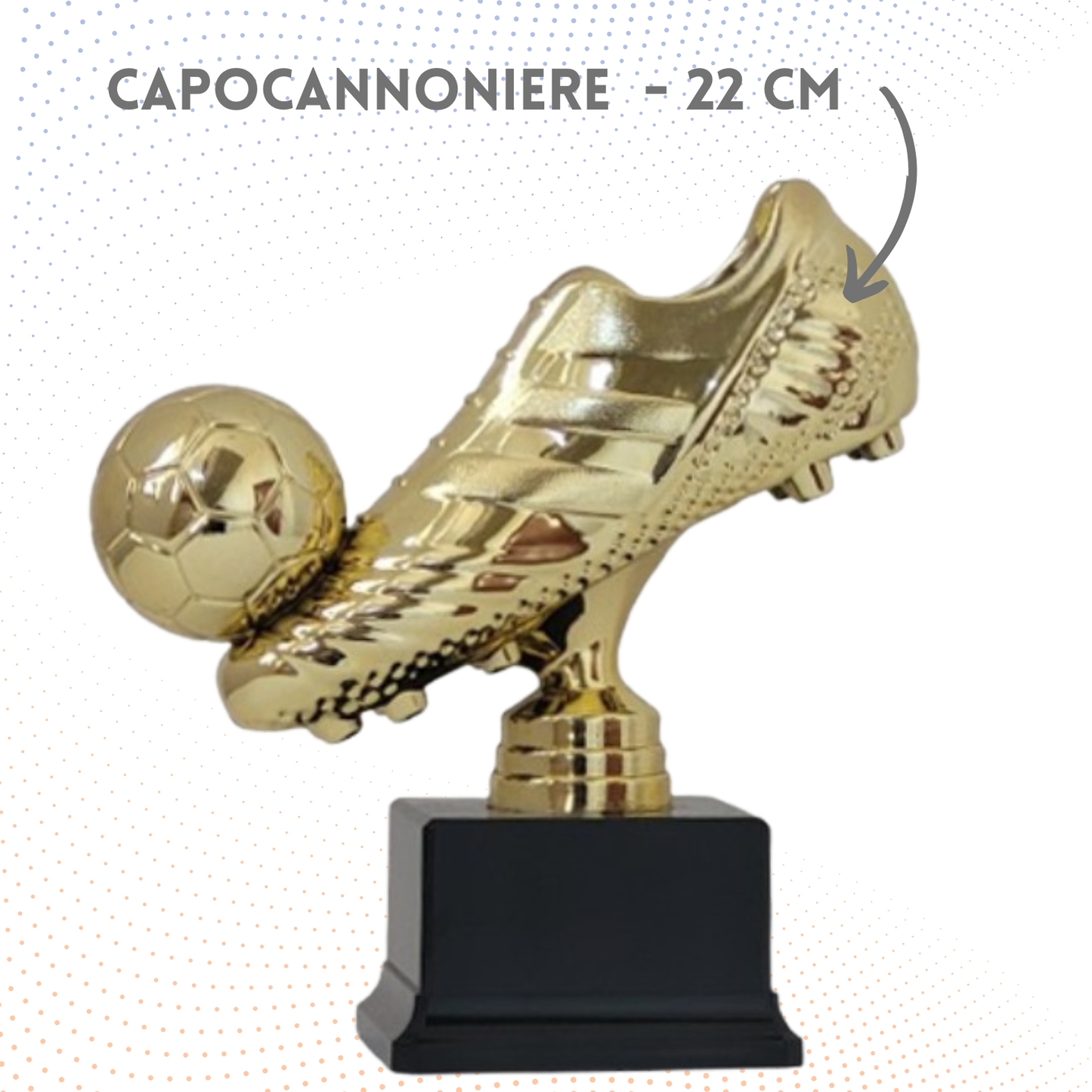 Set completo 5 pezzi premiazioni calcistiche | Cod. Giove