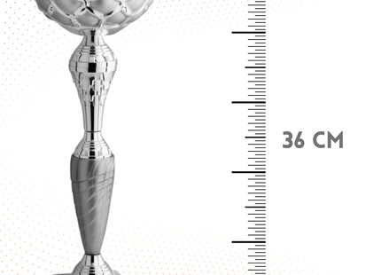 Coppa da 36 cm con base in marmo | Cod. 8.044