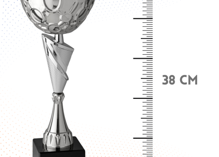 Coppa da 38 cm colore silver| Cod. 8.033S