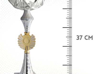 Coppa da 37 cm con base in marmo | Cod. 12.011S