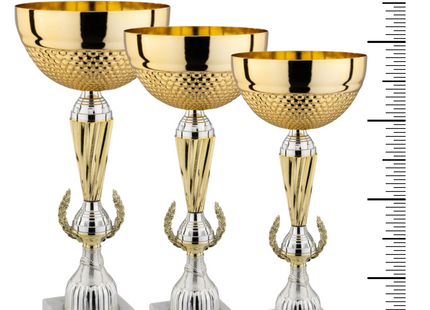 Tris di premiazioni personalizzate 40 - 37 - 35 cm | Cod. 11.509T