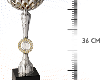 Coppa da 36 cm con inserto vittoria | Cod. 8.144