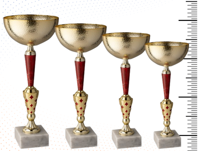 Set 4 Coppe da 41 - 38 - 34 - 32 cm | Cod. 1.159G