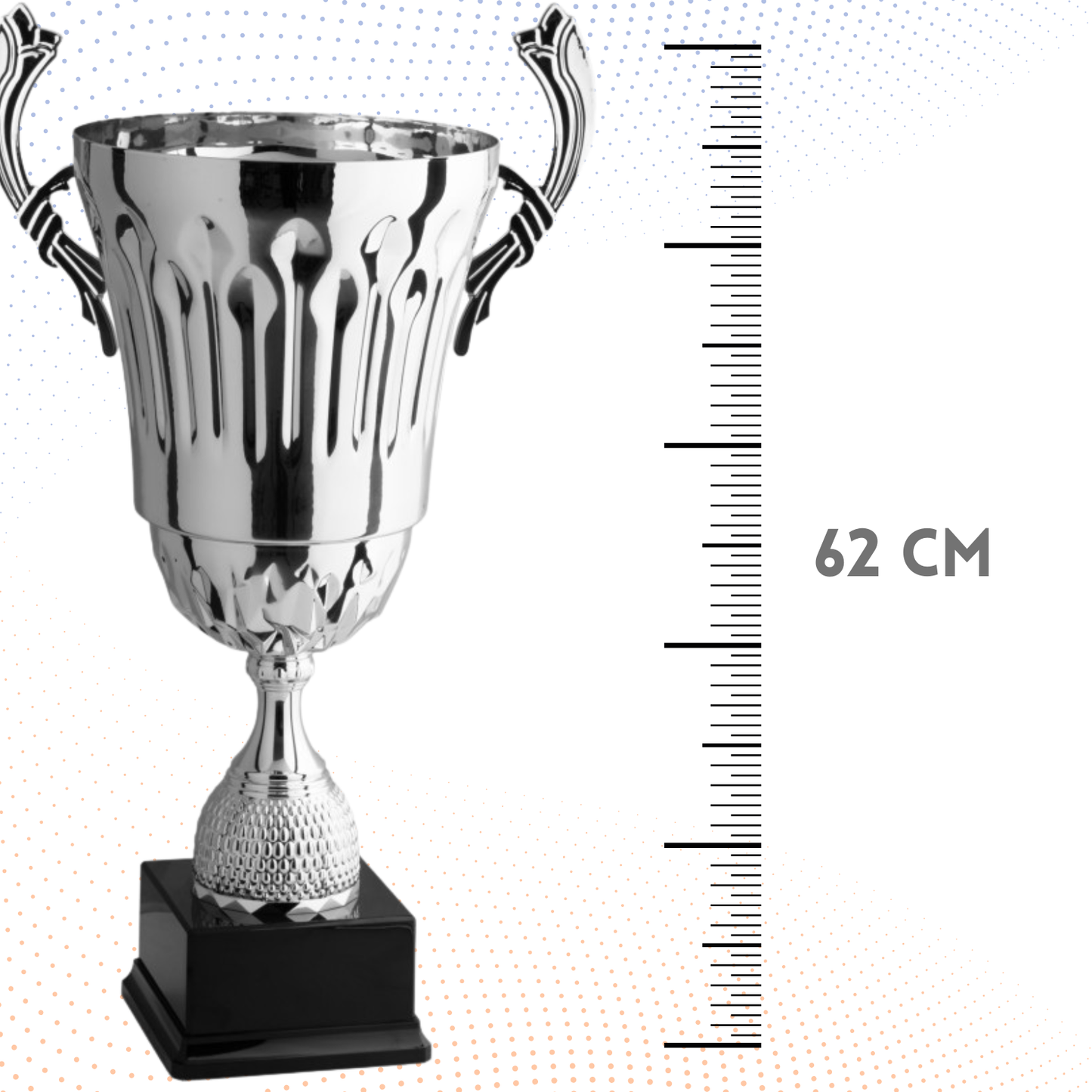 Trofeo con manici da 62 cm, peso da 1 Kg | Cod. 3.071