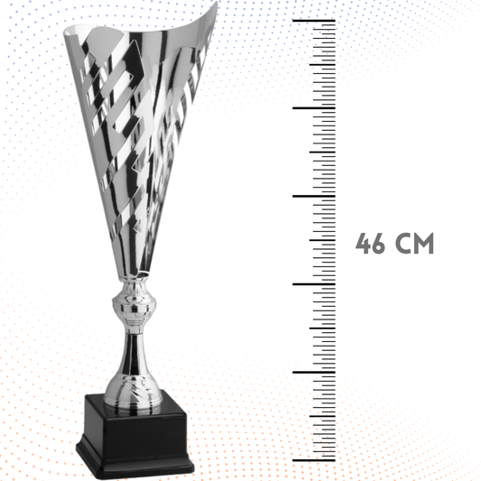 Trofeo in metallo da 46 cm, peso da 0,8 Kg | Cod. 4.511