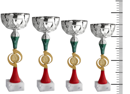 Set 4 premiazioni da 40 - 37 - 35 - 33 cm | Cod. 12.029S