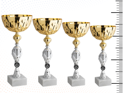 Set 4 Coppe da 38 - 36 - 35 - 33 cm | Cod. 11.009G