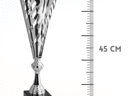 Trofeo in metallo da 45 cm, peso da 0,7 Kg | Cod. 4.512