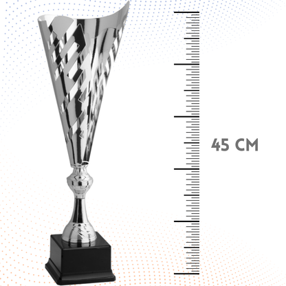 Trofeo in metallo da 45 cm, peso da 0,7 Kg | Cod. 4.512
