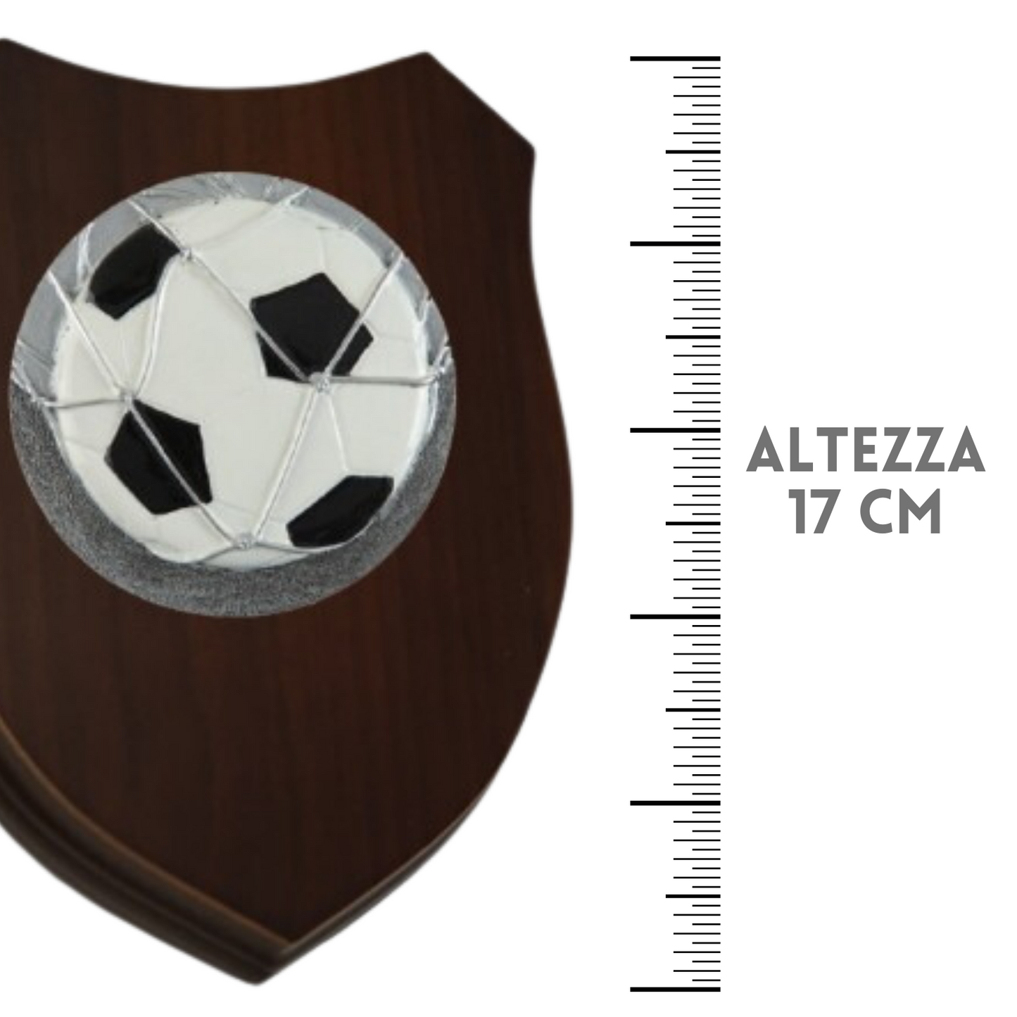 Premiazioni personalizzate crest in legno premio calcio 25.201.11