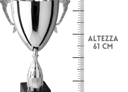 Coppa trofeo da 61 cm, peso da 3,4 Kg | Cod. 1.191