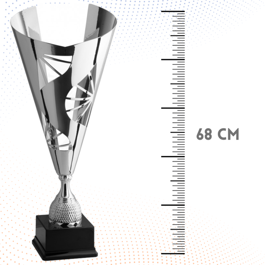 Trofeo in metallo da 68 cm, peso da 4,5 Kg | Cod. 1.031