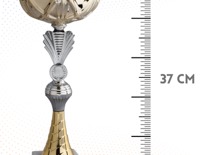 Coppa da 37 cm con base in marmo | Cod. 12.031G