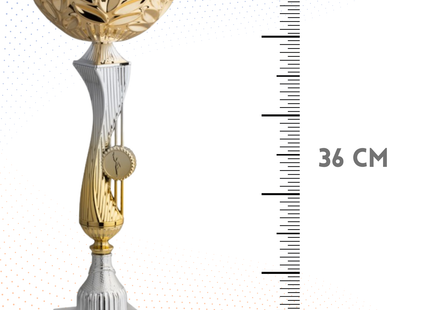 Coppa da 36 cm con base in marmo | Cod. 11.544G