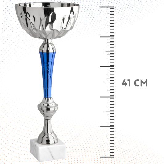 Coppa da 41 cm con base in marmo | Cod. 11.561S
