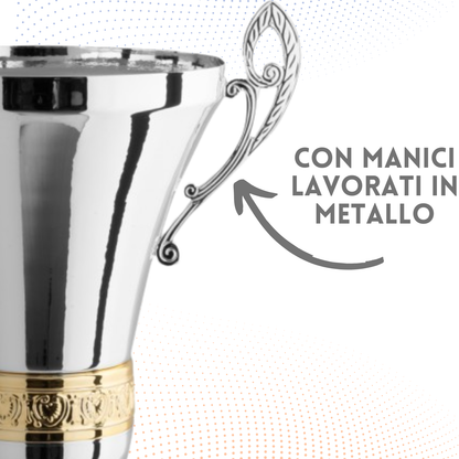 Set 4 premiazioni personalizzate con manici 62 - 55 - 50 - 46 cm | Cod. 1.099