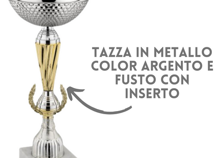 Tris di premiazioni personalizzate 40 - 37 - 35 cm | Cod. 11.509T