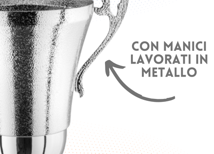 Tris di premiazioni personalizzate con manici 47 - 41 - 37 cm | Cod. 2.141P