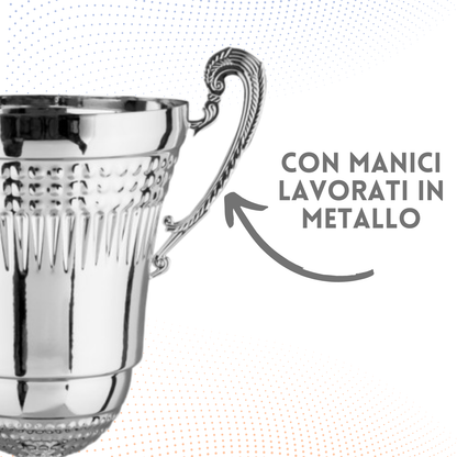 Tris di trofei personalizzati con manici 46 - 40 - 37 cm | Cod. 2.451P