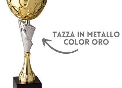 Tris di premiazioni personalizzate 44 - 41 - 38 cm | Cod. 8.039T