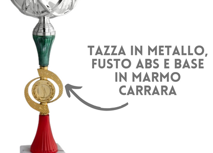 Set 4 premiazioni da 40 - 37 - 35 - 33 cm | Cod. 12.029S