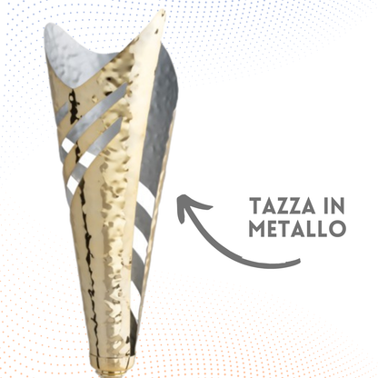 Tris di trofei personalizzati 49 - 43 - 38 cm | Cod. 4.559
