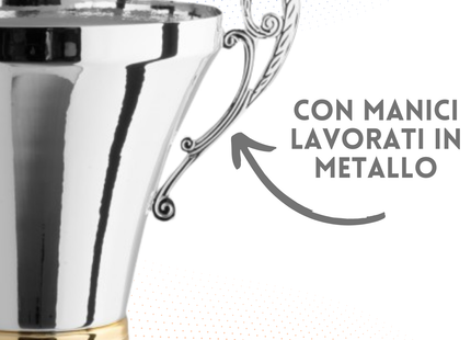Tris di premiazioni personalizzate con manici 62 - 55 - 50 cm | Cod. 1.092-T
