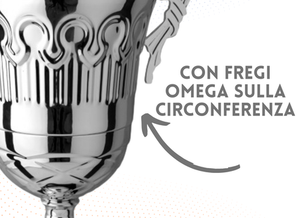 Tris di trofei personalizzati con manici 47 - 41 - 35 cm | Cod. 4.449