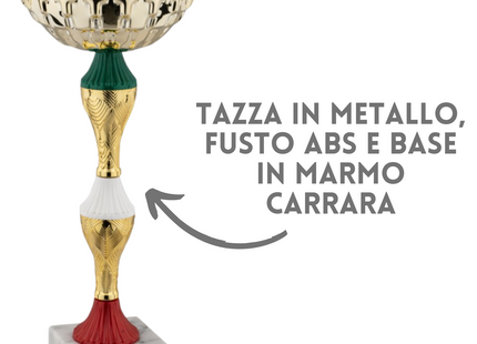 Tris di premiazioni personalizzate 30 - 27 - 24 cm | Cod. 12.941G
