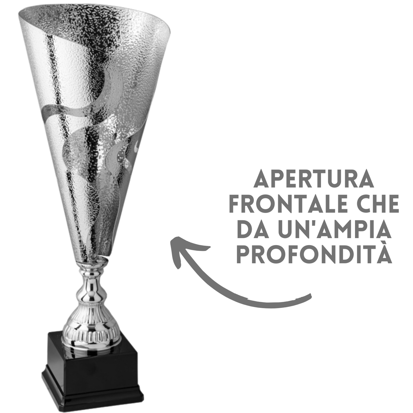 Tris di premiazioni personalizzate 55 - 53 - 51 cm | Cod. 2.439