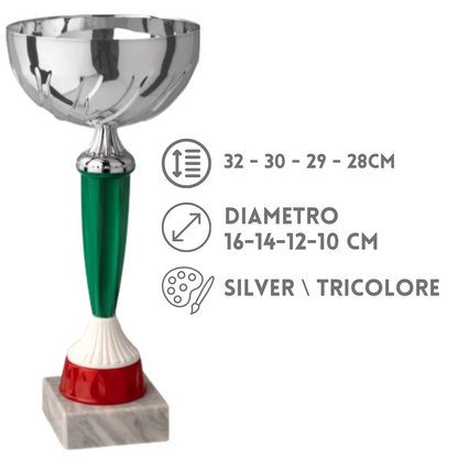 Set 4 Coppe da 32 - 30 - 29 - 28 cm | Cod. 13.369.6S