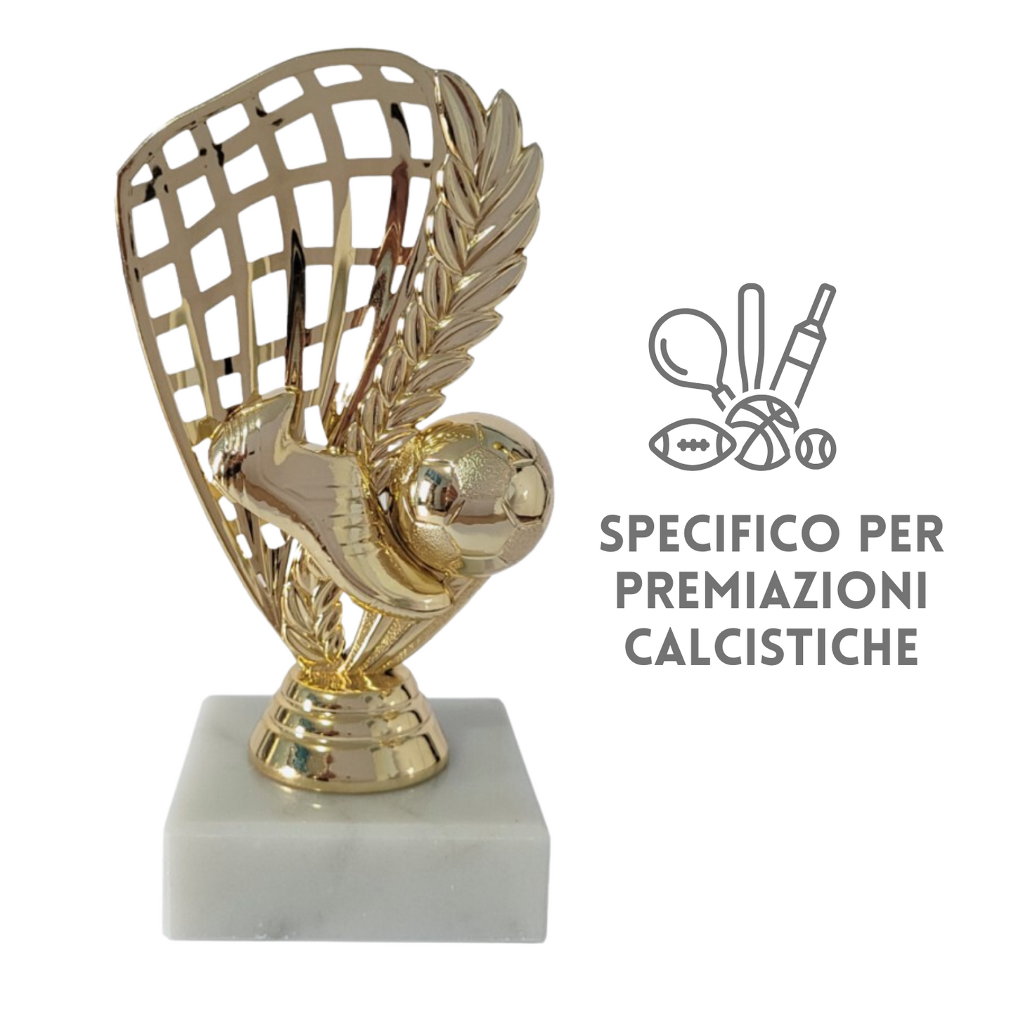 Premiazioni personalizzate premio calcio 14.545A