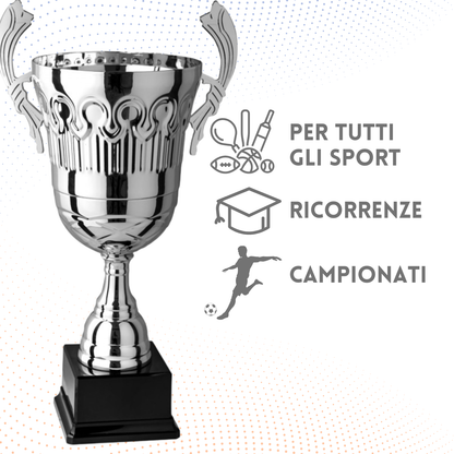 Trofeo con manici da 35 cm, peso da 1 Kg | Cod. 4.443