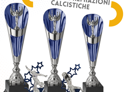 Set completo 5 pezzi premiazioni calcistiche | Cod. Urano