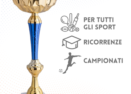 Coppa da 33 cm con base in marmo | Cod. 11.564G