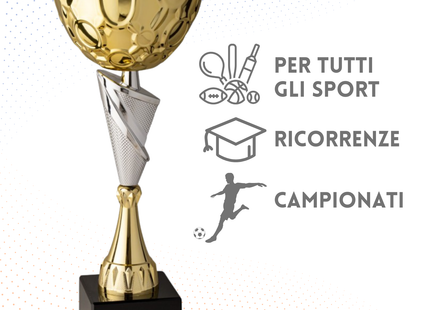 Coppa da 34 cm colore oro | Cod. 8.034G