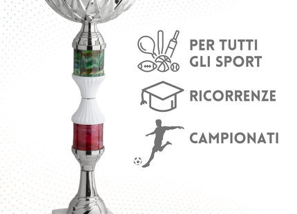 Coppa da 31 cm con base in marmo | Cod. 12.044S