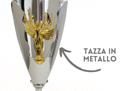Trofeo in metallo da 51 cm, peso da 1,8 Kg | Cod. 4.311